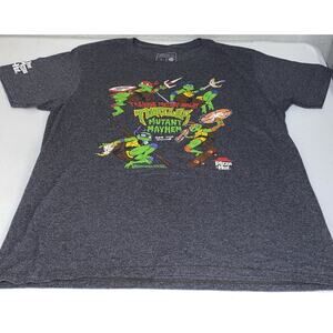 Teenage Mutant Ninja Turtles TNMT Mutant Mayhem Pizza Hut Shirt Employee Promo L